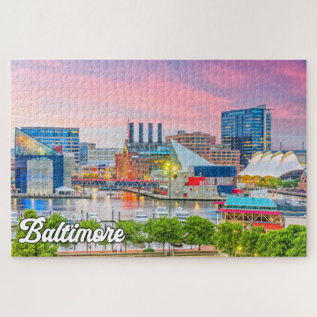 Quebra-cabeça Baltimore, Maryland, Estados Unidos (Horizontal)