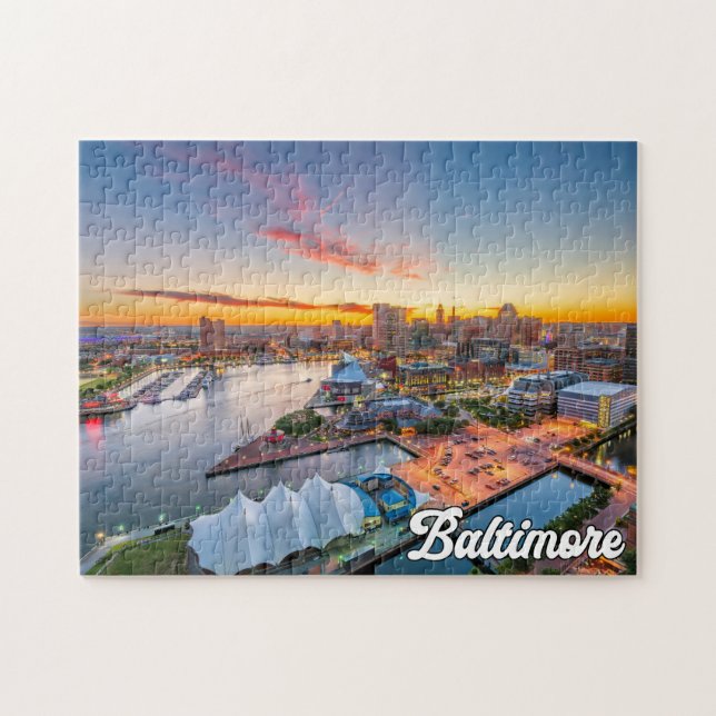 Quebra-cabeça Baltimore, Maryland, Estados Unidos (Horizontal)