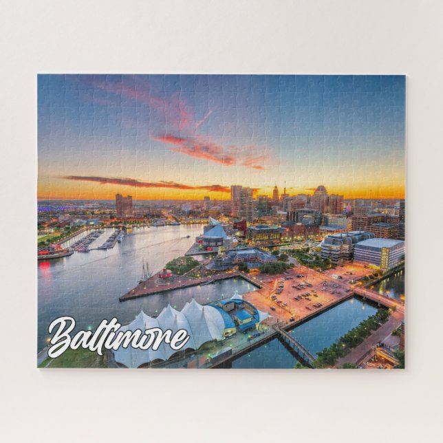 Quebra-cabeça Baltimore, Maryland, Estados Unidos (Horizontal)