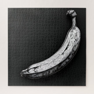 Quebra-cabeça Banana Preto e Branco