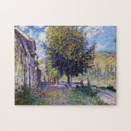 Quebra-cabeça Bancos do Sena em Lavacourt Monet Fine Art