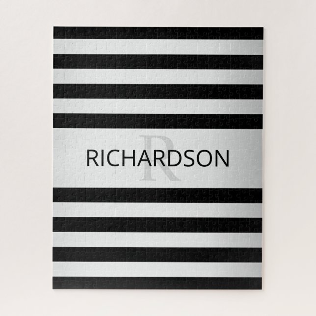 Quebra-cabeça Bandas de ouro de Prata Faux Contemporâneas & Pret (Vertical)