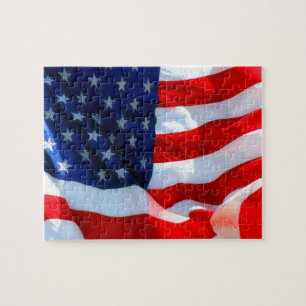 Quebra-cabeça Bandeira americana