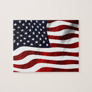 Quebra-cabeça Bandeira Americana