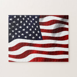 Quebra-cabeça Bandeira Americana