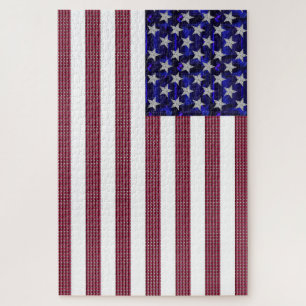 Quebra-cabeça Bandeira Americana