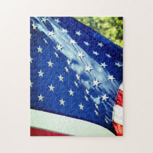 Quebra-cabeça Bandeira Americana