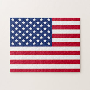 Quebra-cabeça Bandeira americana do Dia da Independência