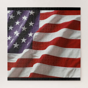 Quebra-cabeça Bandeira Americana - Estrelas e Stripes
