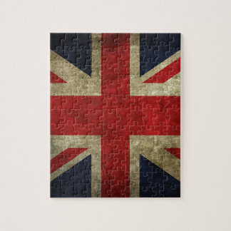 Quebra-cabeça Bandeira antiga real britânica de Union Jack