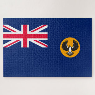 Quebra-cabeça Bandeira Australiana do Sul (Estado Australiano) (