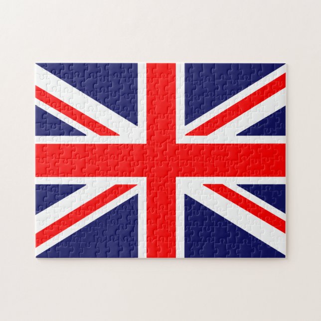 Quebra-cabeça Bandeira Britânica (Horizontal)