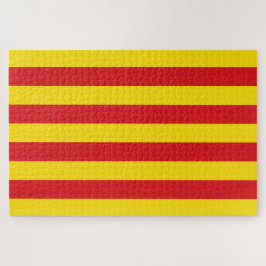 Quebra-cabeça Bandeira Catalã (Catalunha)