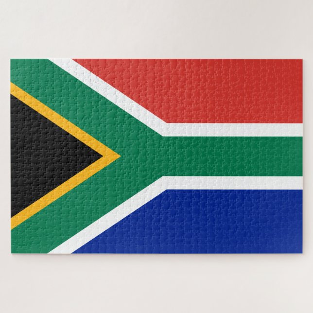 Quebra-cabeça Bandeira da África do Sul (Horizontal)