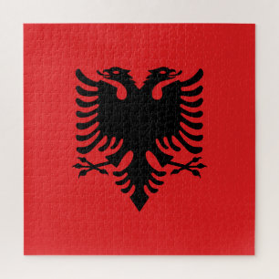 Quebra-cabeça Bandeira da Albânia
