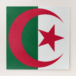 Quebra-cabeça Bandeira da Argélia