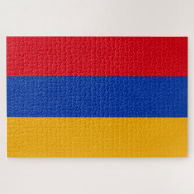 Quebra-cabeça Bandeira da Armênia (Horizontal)