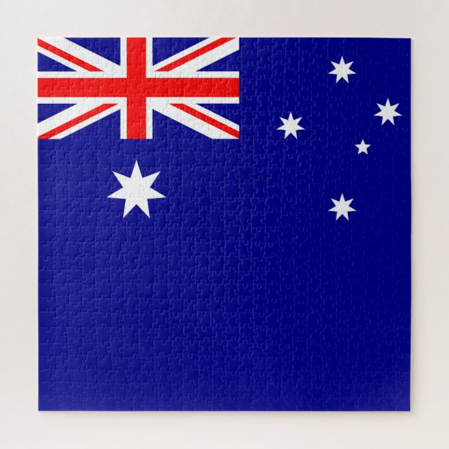 Quebra-cabeça Bandeira da Austrália (Vertical)