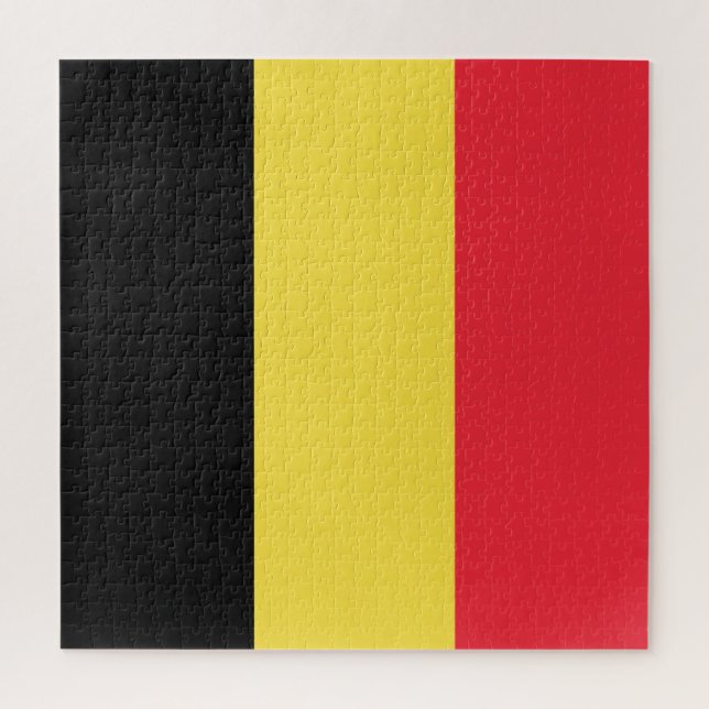 Quebra-cabeça Bandeira da Bélgica (Vertical)