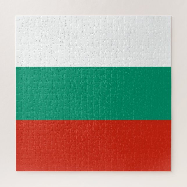Quebra-cabeça Bandeira da Bulgária (Vertical)