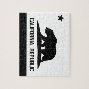 Quebra-cabeça Bandeira da Califórnia