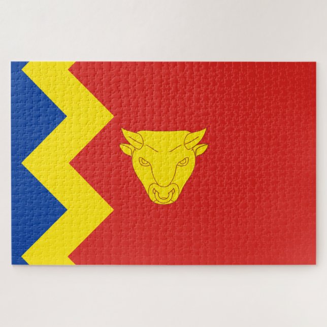 Quebra-cabeça Bandeira da Cidade de Birmingham (Horizontal)