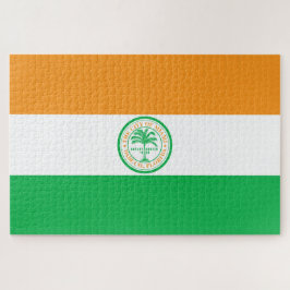 Quebra-cabeça Bandeira da cidade de Miami (Flórida)