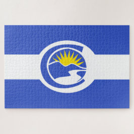 Quebra-cabeça Bandeira da Cidade do Centenário (Colorado)