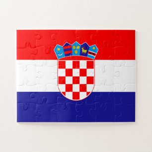 Quebra-cabeça Bandeira da Croácia