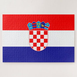Quebra-cabeça Bandeira da Croácia