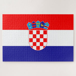Quebra-cabeça Bandeira da Croácia