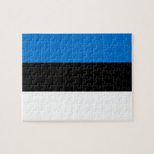 Quebra-cabeça Bandeira da Estônia