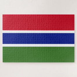 Quebra-cabeça Bandeira da Gâmbia