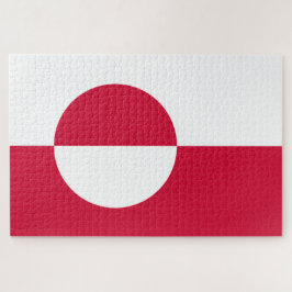 Quebra-cabeça Bandeira da Gronelândia