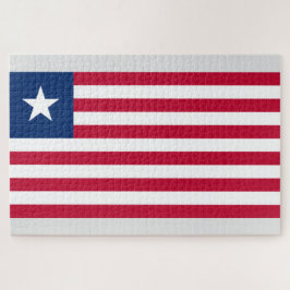 Quebra-cabeça Bandeira da Libéria (Libéria)