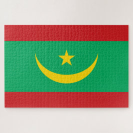 Quebra-cabeça Bandeira da Mauritânia