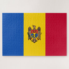 Quebra-cabeça Bandeira da Moldávia