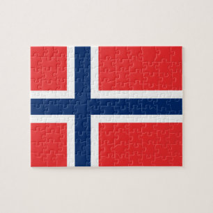 Quebra-cabeça Bandeira da Noruega