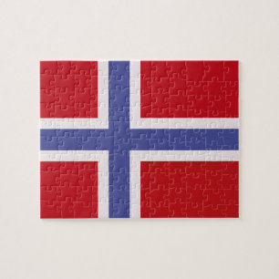 Quebra-cabeça Bandeira da Noruega