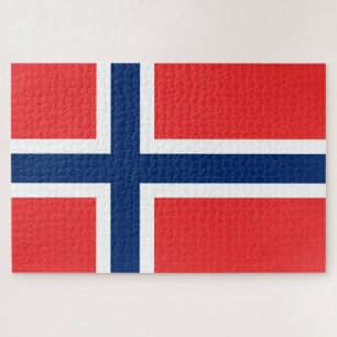 Quebra-cabeça Bandeira da Noruega