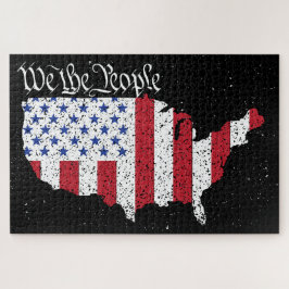 Quebra-cabeça Bandeira da Paz Americana Nós, América Pessoas, Ji