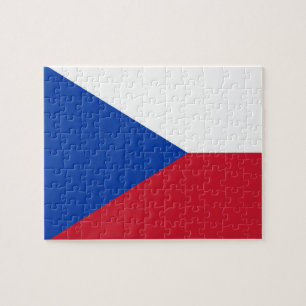 Quebra-cabeça Bandeira da República Checa