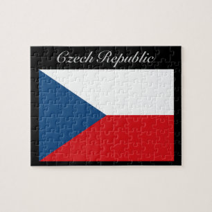 Quebra-cabeça Bandeira da República Checa - Ceska Republika