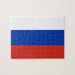 Quebra-cabeça Bandeira da Rússia