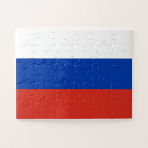 Quebra-cabeça Bandeira da Rússia