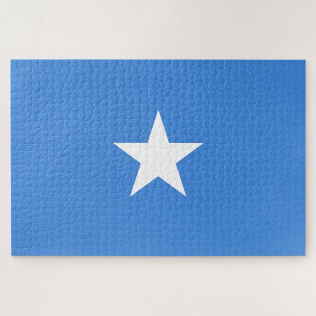 Quebra-cabeça Bandeira da Somália (Horizontal)
