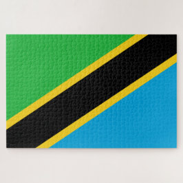 Quebra-cabeça Bandeira da Tanzânia