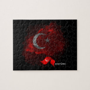 Quebra-cabeça Bandeira da Turquia