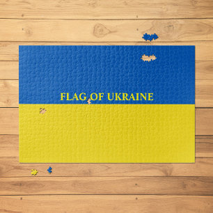 Quebra-cabeça Bandeira da Ucrânia 20"x30"