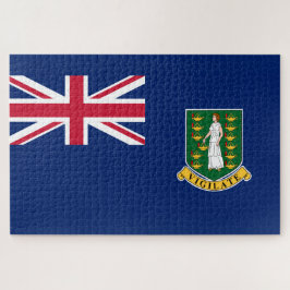 Quebra-cabeça Bandeira das Ilhas Virgens Britânicas (BVI)